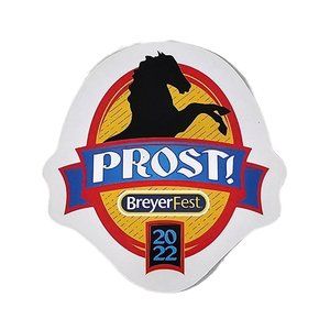Breyerfest 2022 Prost Magnet Horse Rearing Oktoberfest Theme